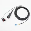 Outdoor Unarmored Dual 4.8mm FullAXS-LC duplex Jumper fiber patch cord for FTTA project
