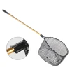 HONOREAL Round Shape 30mm Silicone mesh Fishing Telescopic Landing Net