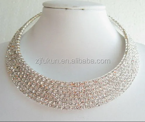 white stone chain