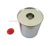 1 liter engine oil tin can with plastic cap