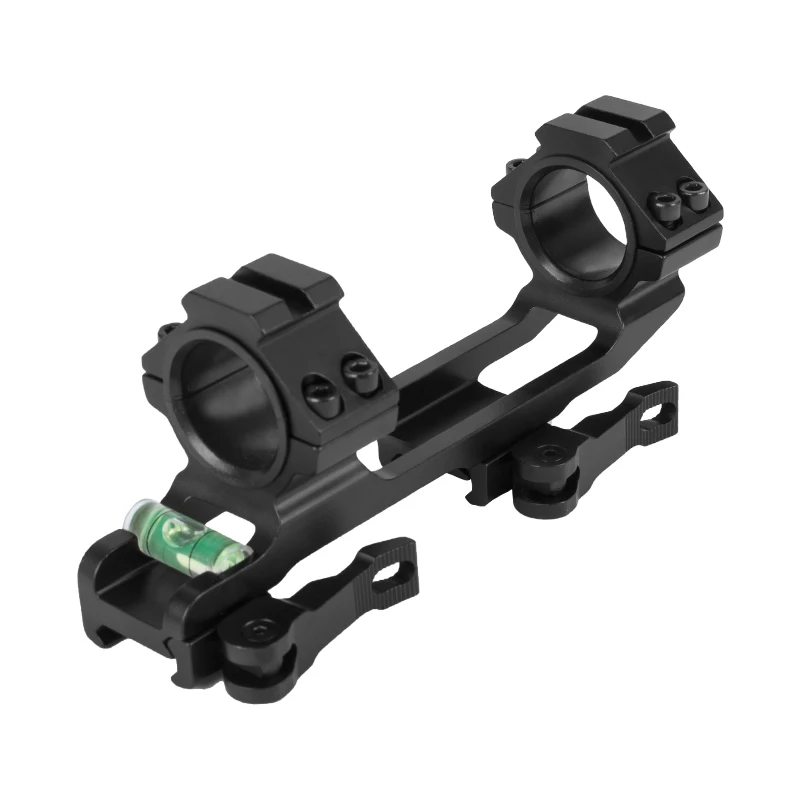 30mm Riflescope Quick Release Weaver Cantilever Dual Ring Scope Base Mount for 25.4mm