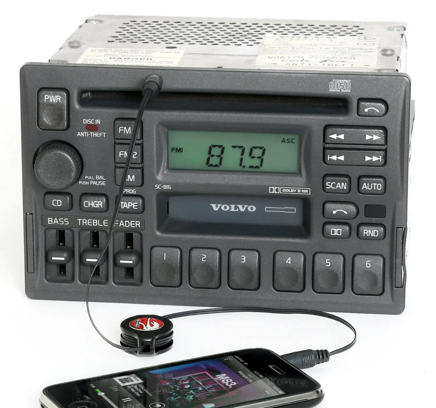 Get Quotations · Volvo 40 70 90 Series 1997-04 Radio AM FM CD CS Aux Input 3533771