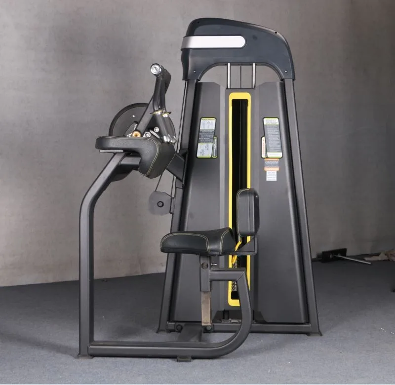 Seated Triceps Arm Extension Machine / Indoor Gym Equipment Buy