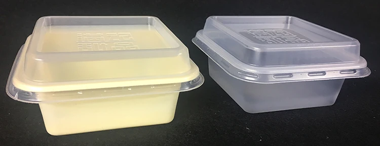 ice cream container with dome lid