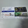 Combo key tag plastic pvc snap off membership card with 1up key tag