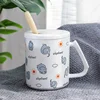 Full Wrap Printing Lovely Animal Childlike Cup Ceramic Drinking Mug For Child