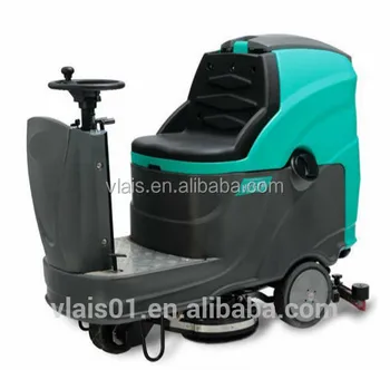 Cordless Cleaning Machine Drive Type Hy75b Battery Floor Scrubber