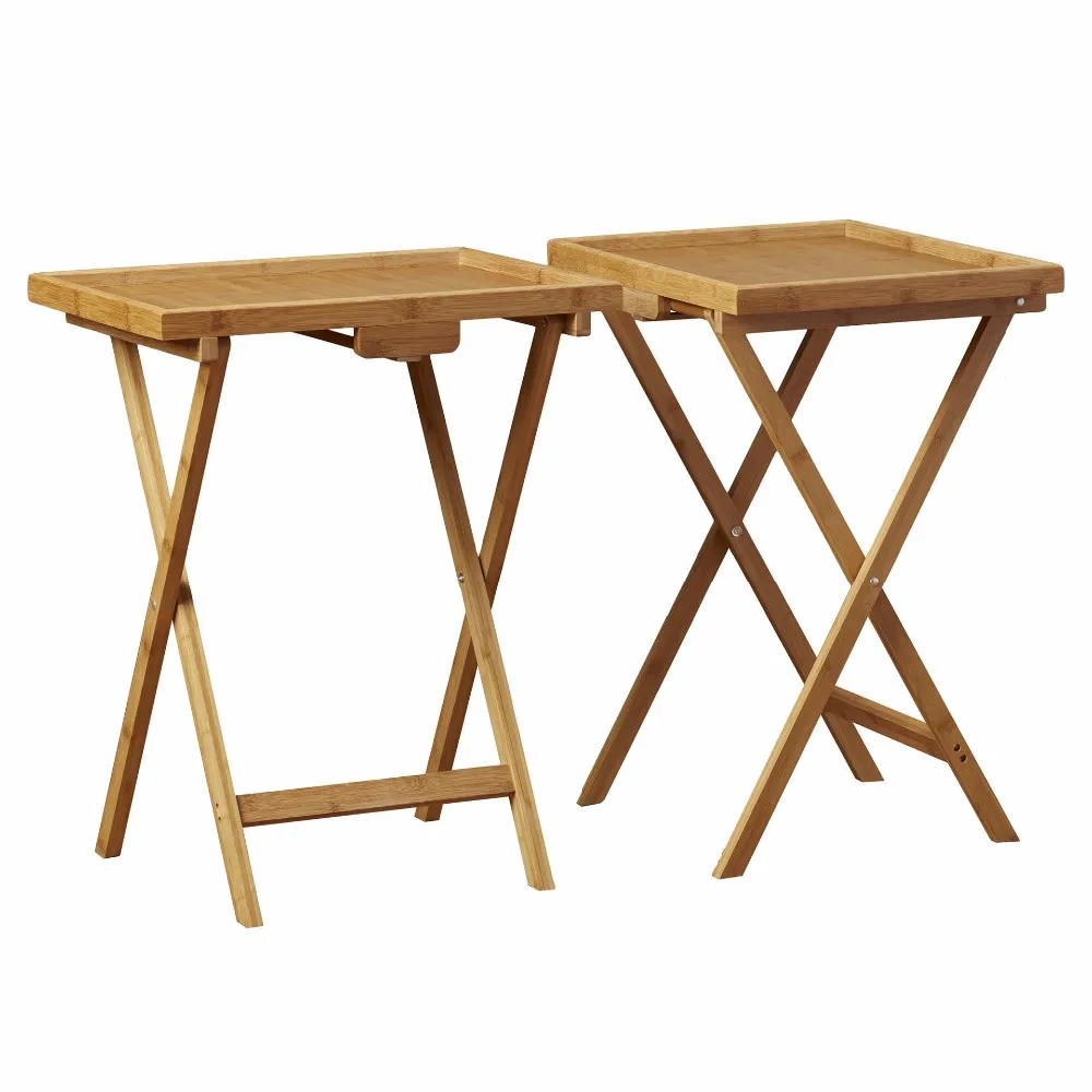 Foldable Bamboo Sofa Snack Tv Tray Table Bamboo Sofa Snack Tv Tray Table