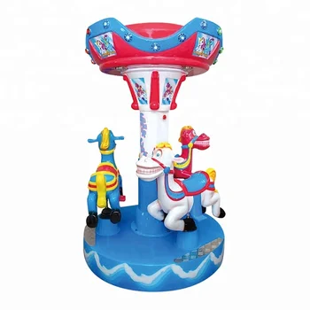 Amusement Park Ride Kids Kiddie Carousel Ride Machine Outdoor Children ...