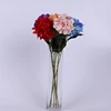 factory Artificial Silk Flower Hydrangea direct sale high quality decorative artificial wedding fabric hydrangea flower