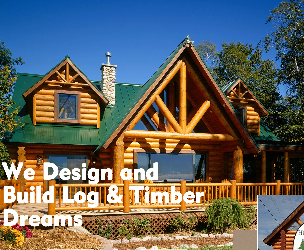 Hiawatha Log Home Log Homes Timber Homes