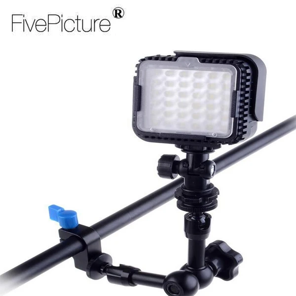 15mm Rod Clamp Support Rail System 14-20 Thread Red Knob for DLSR Camera Rig Cage Baseplate Foto Kit (5).jpg