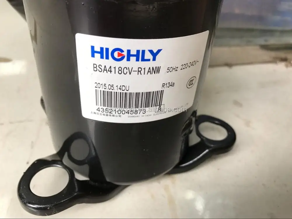 R134a 440w/1501btu Hitachi Air Conditioner Compressor Highly Rotary