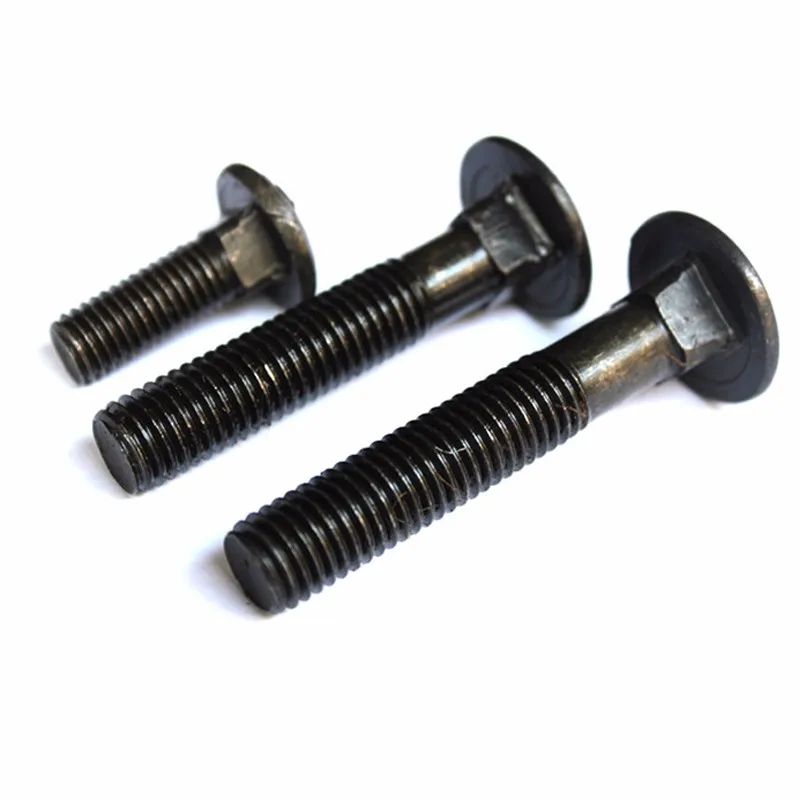 M12 M14 Black Oxide Grade 10.9 Carriage Bolt Din603 Buy 10.9 Carriage Bolt,Black 10.9 Carriage