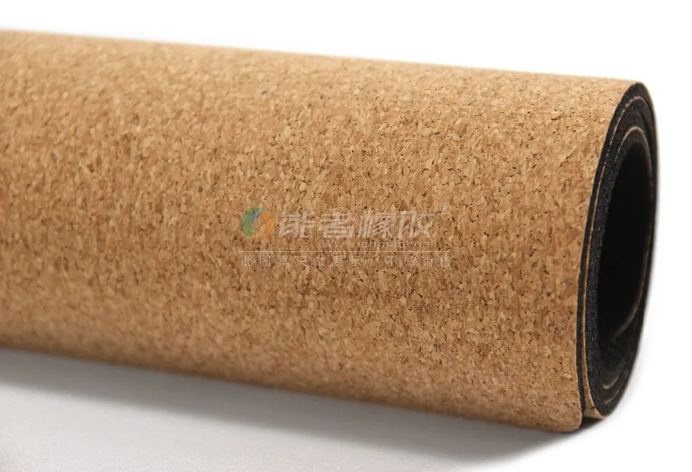 Oem Custom Cork/wooden Door Mat/natural Rubber Cork Door Mat Antislip