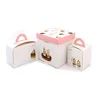 Custom luxury fashion printing recycled gift craft and cupcake kraft packaging fast food paper box