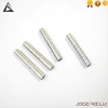 High polishing stainless steel insert with the total length of 27 mm and screw shaft insert and outsert
