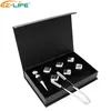 Promotional Gift Reusable Branded Whiskey Stones Stone Ice Cubes With Bottle Stopper