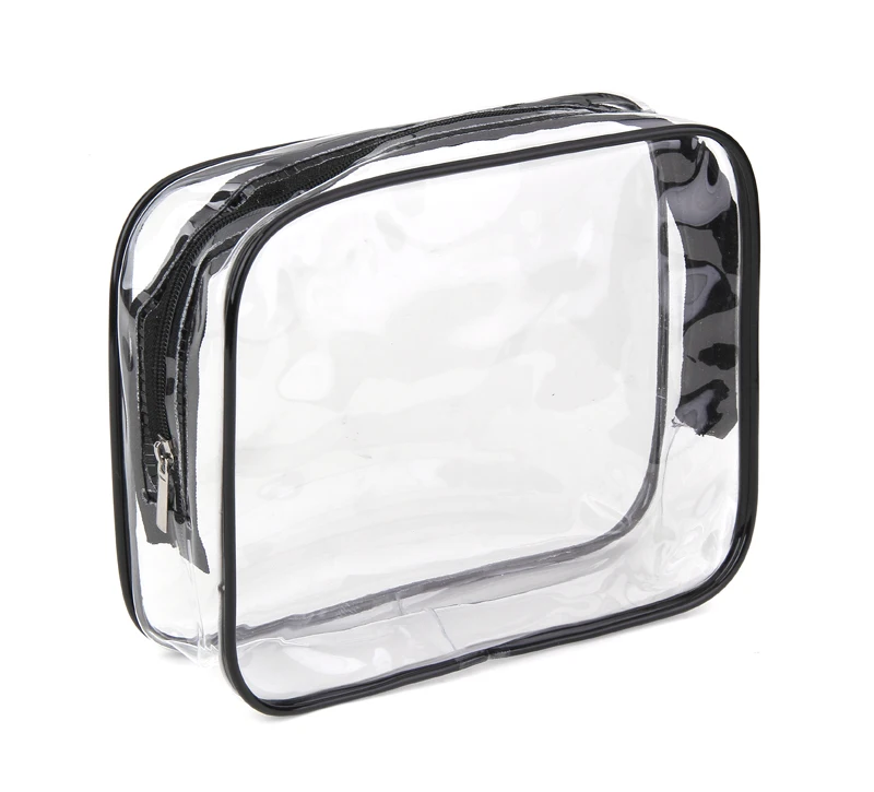 Clear Pvc See Through Bags For Cosmetic Bag Makeup Travel Pouch Ziplock Toiletry Clear Pvc See Through Bags For Cosmetic Bag Makeup Travel Pouch Ziplock Toiletry