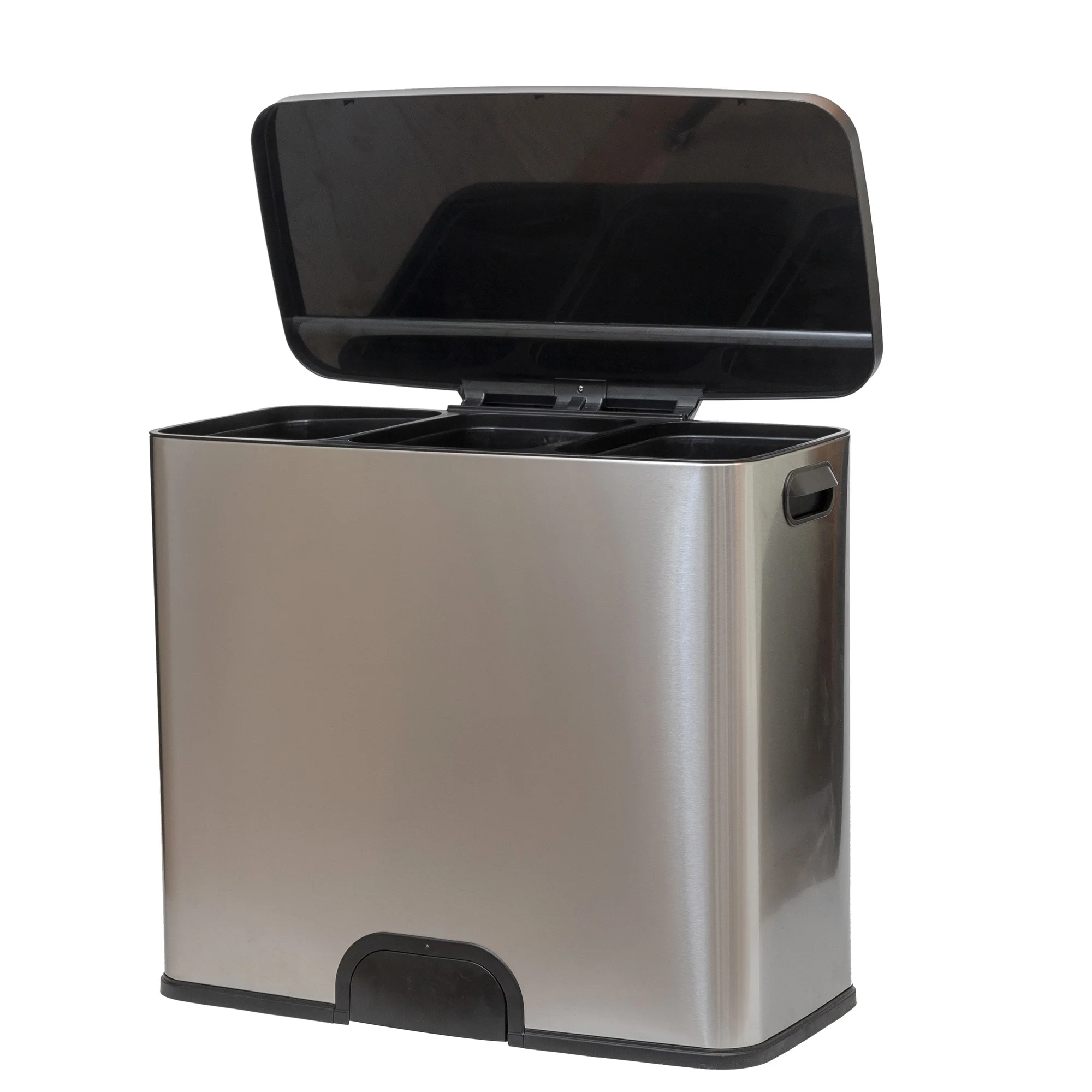 45l Commercial Stainless Steel Recycling Bin Premium Qualitylight Touch