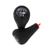 5 /6 Speed Leather car gear knob with M logo for BMW 1 3 5 6 Series E30 E32 E34 E36 E38 E39 E46 E53 E60 E63 E83 E84 E87