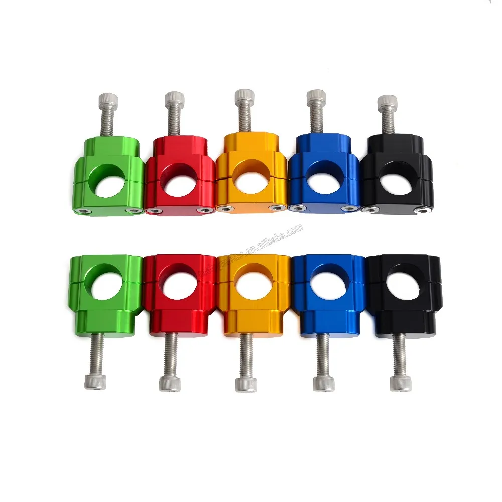 Nicecnc 11/8" 1 1/8" Universal Motorcycle Bar Handlebar Mounts Riser