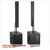 Music sound for club +powered mini line array+18 inch astive sub speaker box