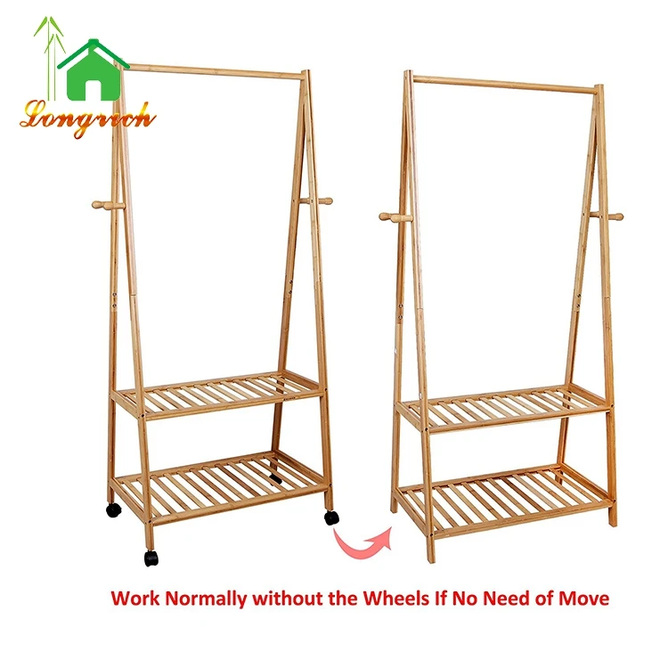 2 Tiers Removable And Simple Design Cloth Hanger Stand Buy Cloth
