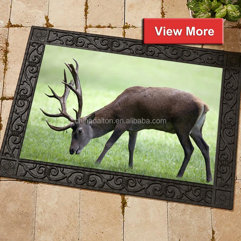 Heavy Duty Water Drain Chef Bbq Grill Sink Rubber Kitchen Floor Mats