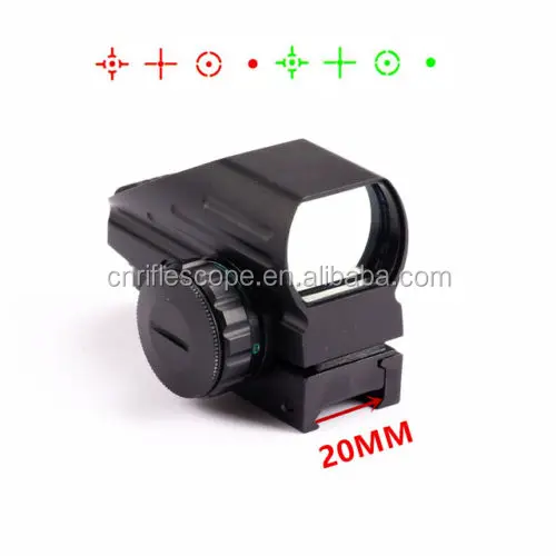 Electro Rosso e Verde Dot 4 Reticolo mirino reflex