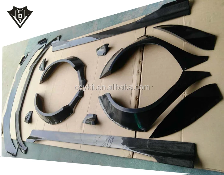 A4 body kits MB wide body kits carbon fiber for Audi A4 B9/RS4