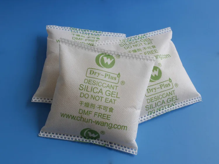 sáčky na bázi silikagelu silica gel packets