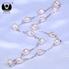 Fashion long necklace jewelry made from sea shells various colors sea shell jewelry