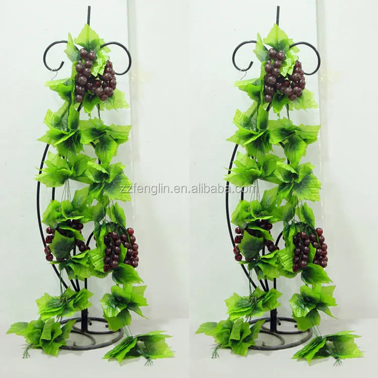 Home Decorative Grape Vine Cheap Wholesale Hanging Artificial Grape