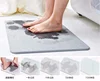 Dry quickly diatomaceous earth bath mat diatomite floor absorbent foot