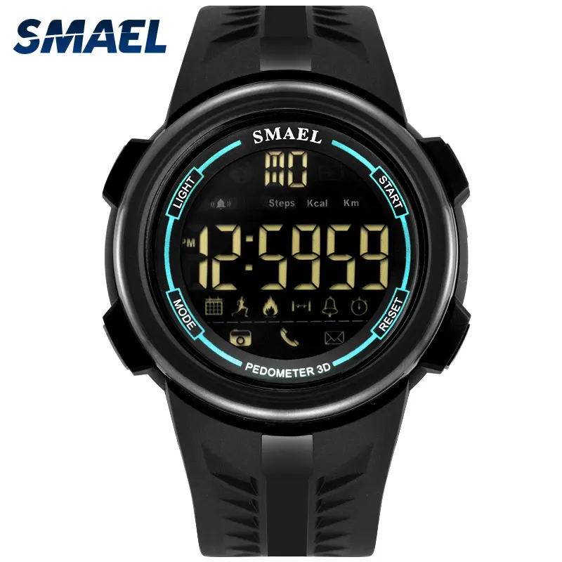
2019 fashionable style pedometer sport smart watch with multifunctional reminder 
