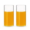 heat resistant crystal clear borosilicate glass highball drinking glass tumbler cups