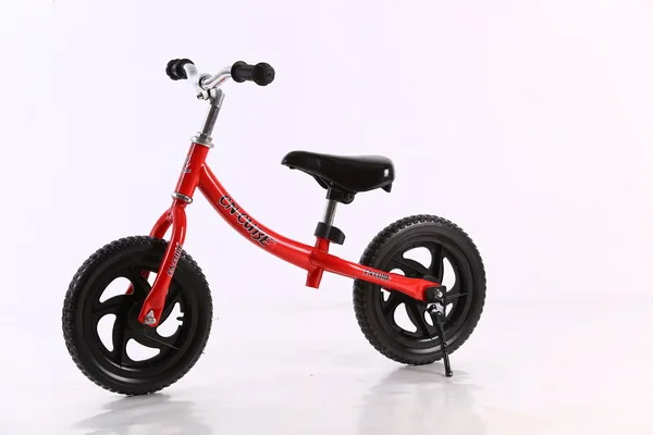 Bicicleta De Equilíbrio 12/" Crianças Sem Pedal Presente Infantil Bicicleta de treinamento com assento ajustável Rosa