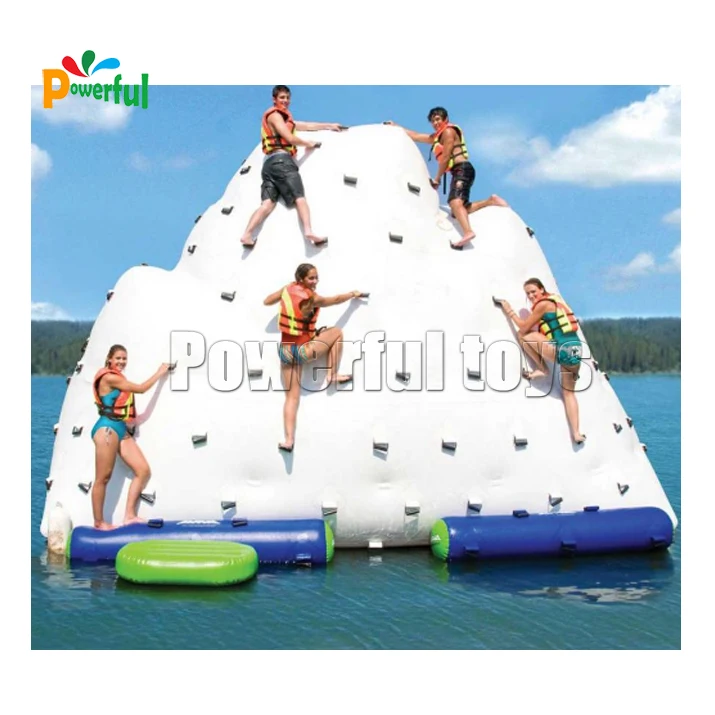 High Quality Inflatable Combo Floating Slide Blob Water Trampoline For Adults And Children