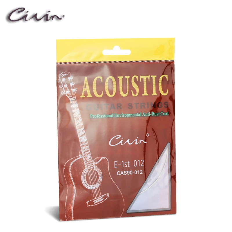 Wholesale Cas90 Single Guitar Strings Packaging 012 016 Acoustic Guitar