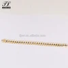 China suppliers cz solid 14 k gold necklaces+chains gold 10k