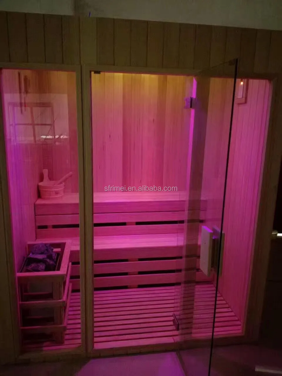 K7132 Freestanding Wooden Infrared Sauna Room 68 Person Sauna Buy 6