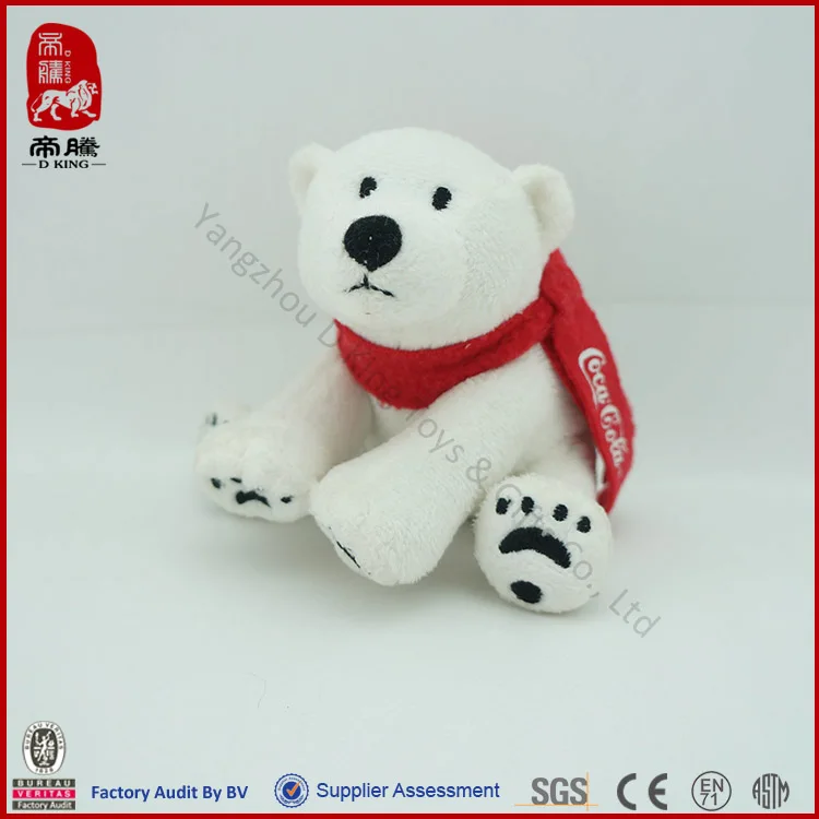 coca cola bear plush