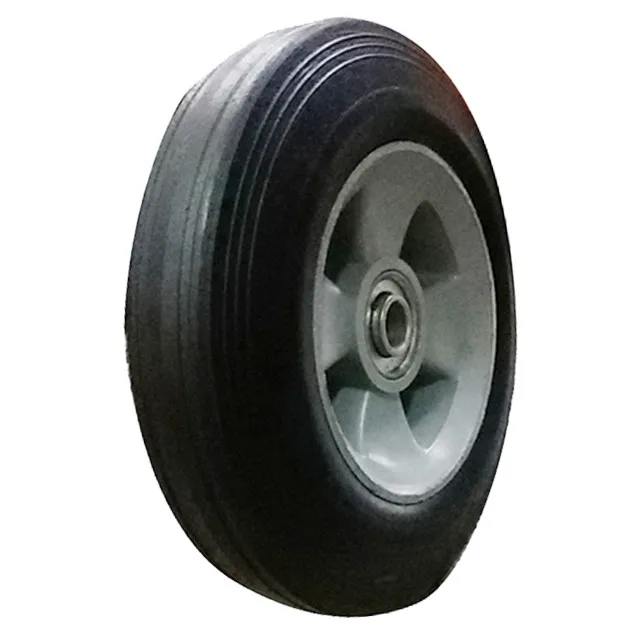 Diameter 200mm solid rubber wheels