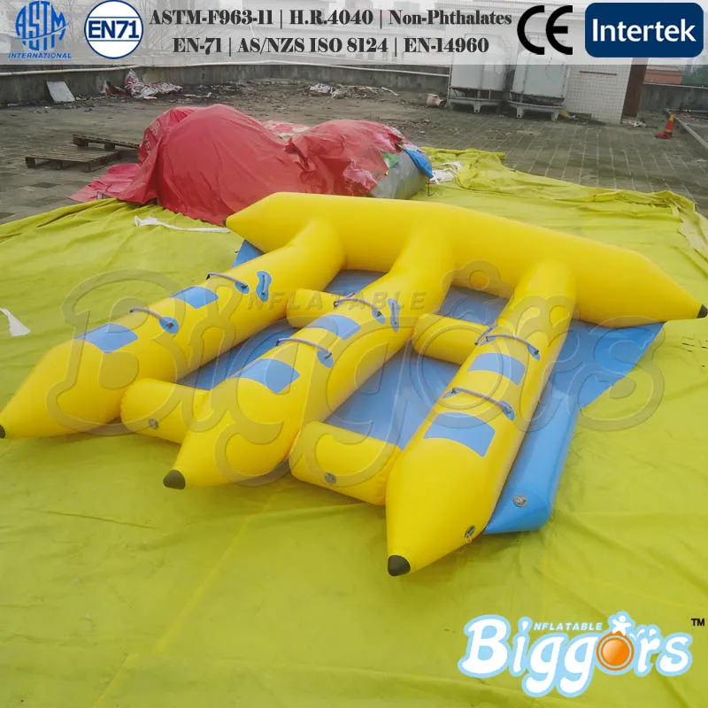 inflable del agua parque de juegos inflables del agua flyfish banana ...