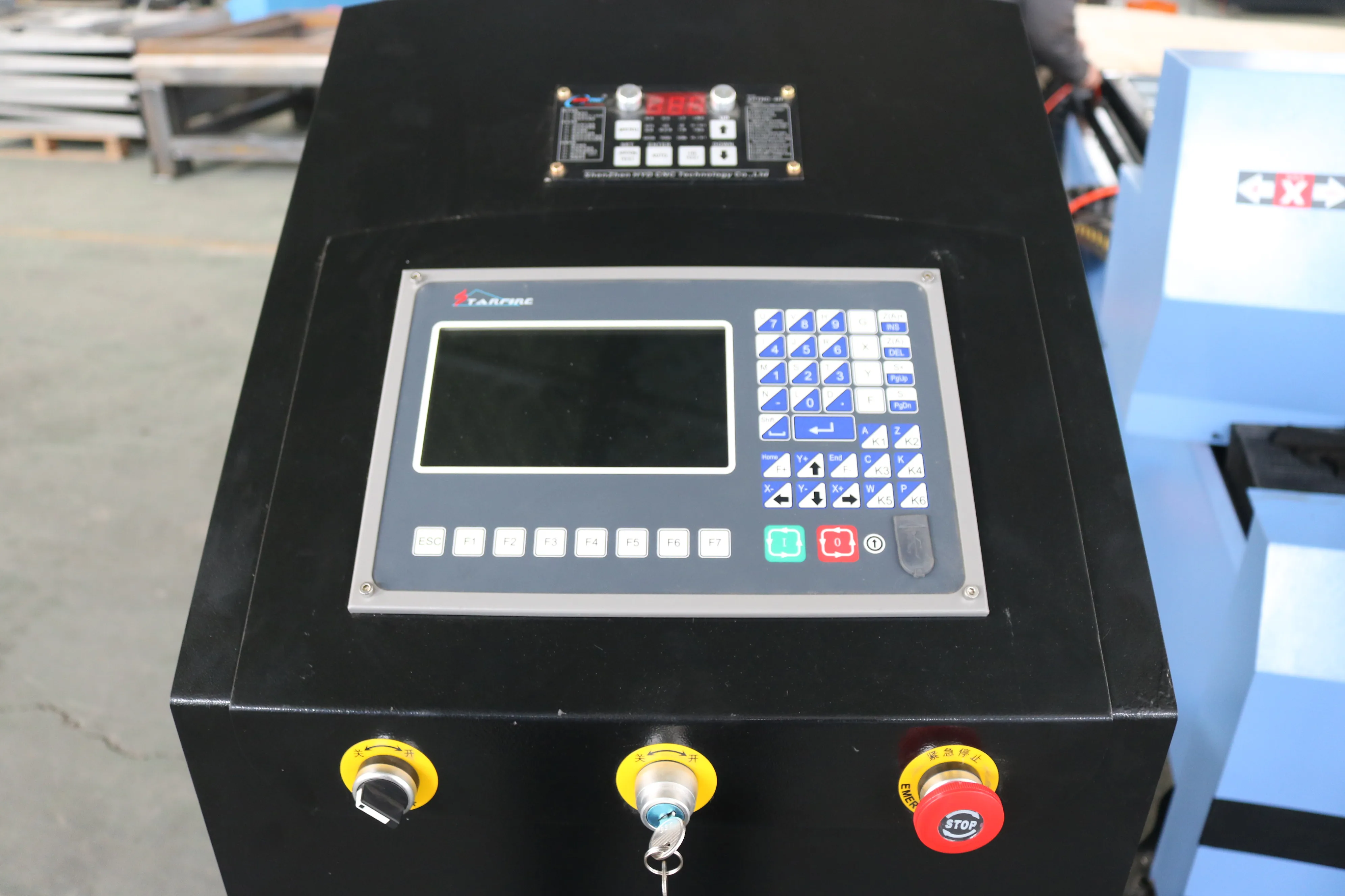 Chinese Huayuan metal pipe tube cutting plasma cutting machine