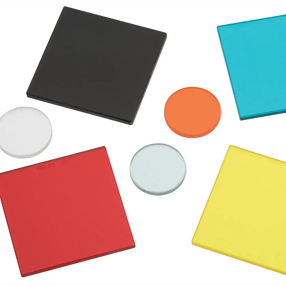 High quality dichroic filter optical glass sheet