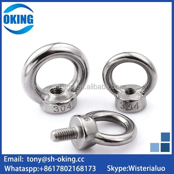 Female Eye Bolt Passivated M1.6m24 Brass Din St2.5*19 Nonstandards