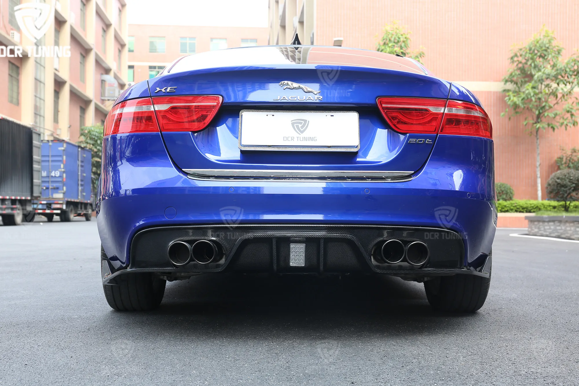 jaguar xe rear bumper