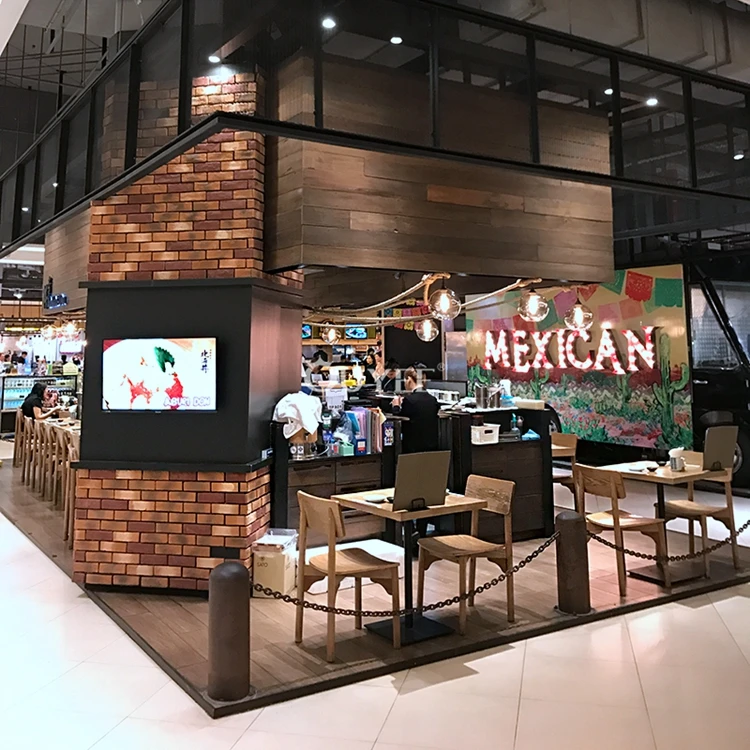 Customized Mall Food Kiosk For Sale,Fast Food Kiosk Franchise,Mall